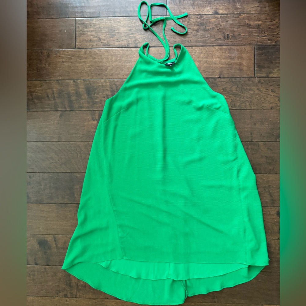 Mossimo A Line High Low Halter Dress